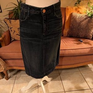 Earnest Sewn Size 31 Jean Skirt Y2K